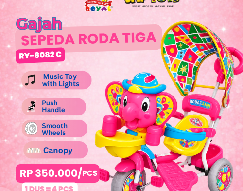 Sepeda 3 Roda Gajah - RY 8082C