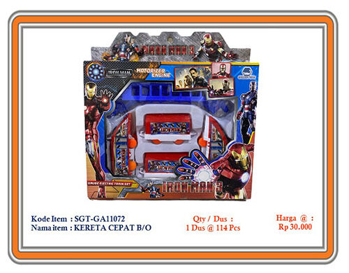 Kereta Cepat B/O - SGT GA11072