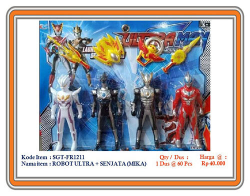 Robot Ultra + Senjata - SGT FR1211