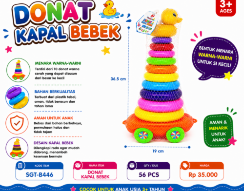 Donat Kapal Bebek SGT-B446