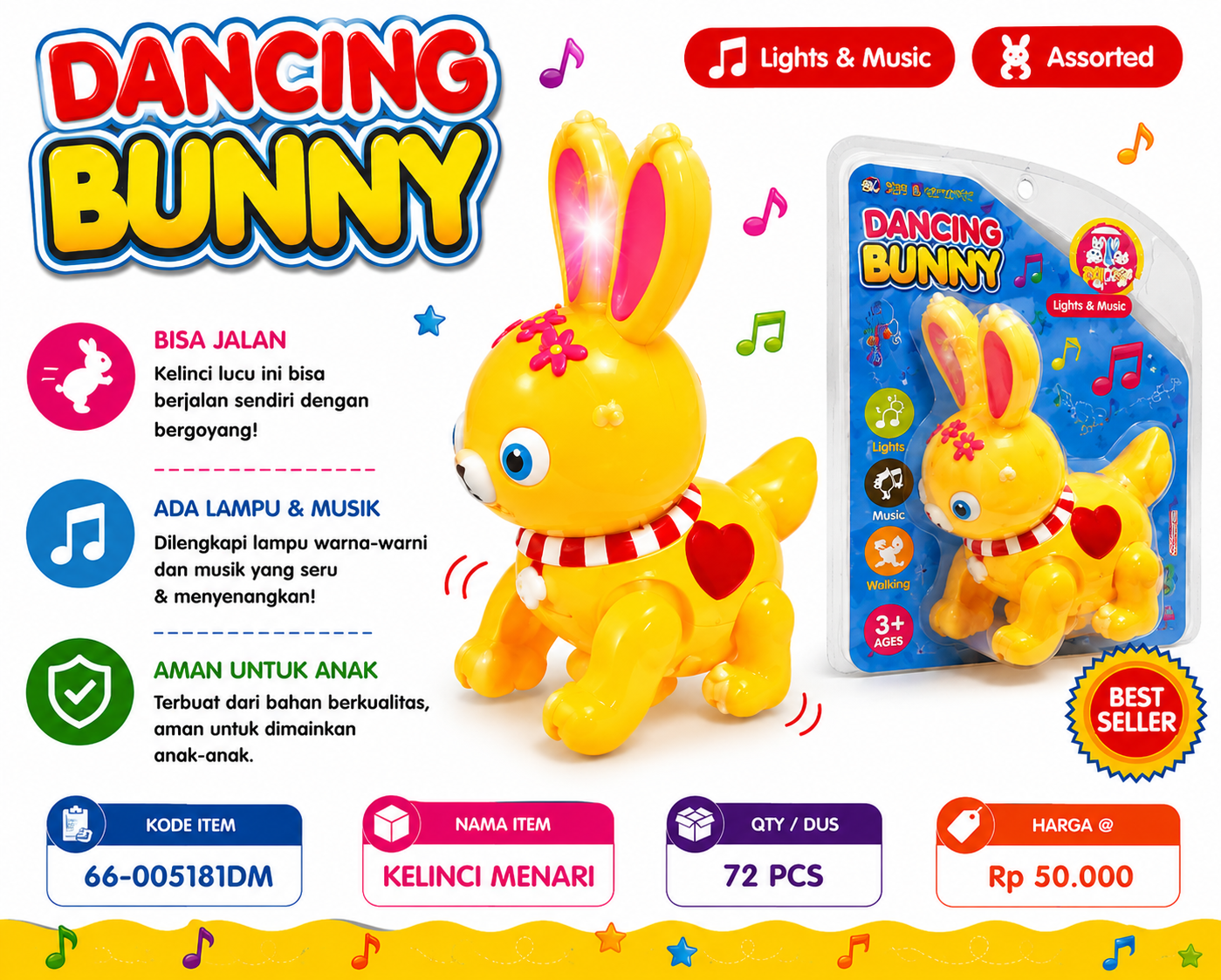 Kelinci Menari - 66-005181DM