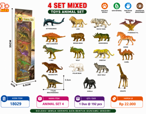 Animal Set 4 - 18029