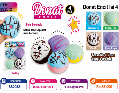 Donat Encit 4pcs - SS2052