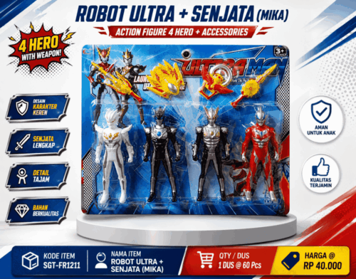 Robot Ultra + Senjata - SGT FR1211