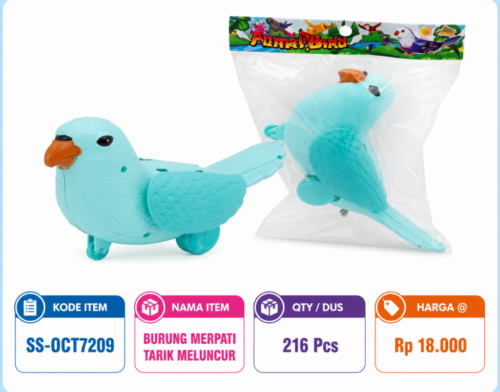 Burung Merpati Tarik Meluncur (SS-OCT7209)