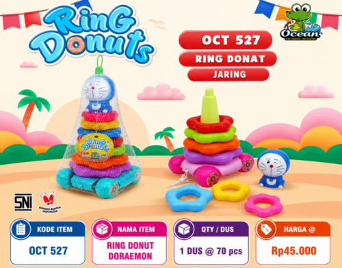 Ring Donut Doraemon (OCT 527)