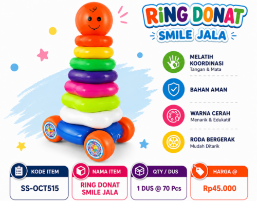 Ring Donat Smile Jala (SS-OCT515)