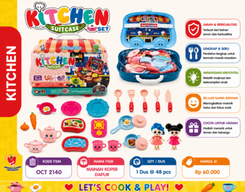 Mainan Koper Dapur (OCT 2140)