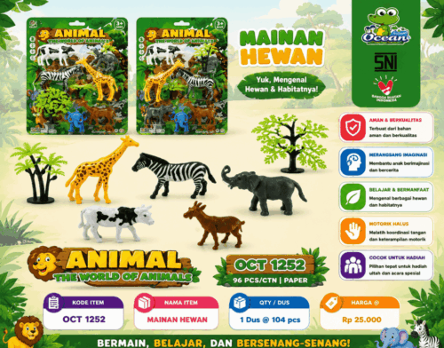 Mainan Hewan (OCT 1252)