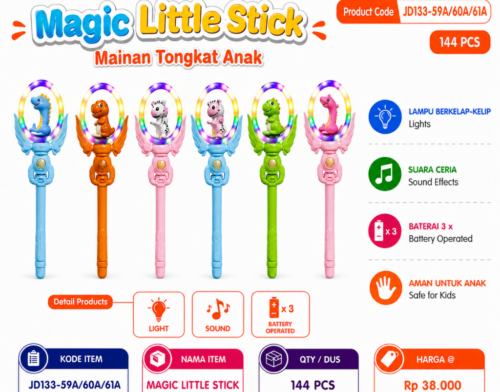 Magic Little Stick (JD133-59A/60A/61A)