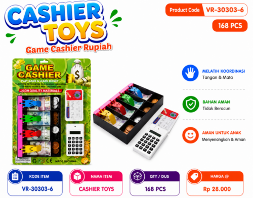 Cashier Toys 30303-6