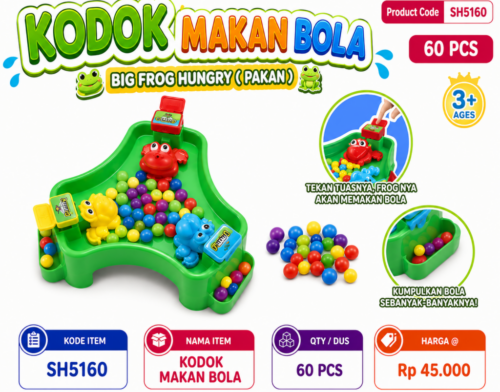 Kodok Makan Bola SH5160