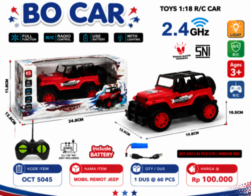 Mobil Remot Jeep (OCT 5045)