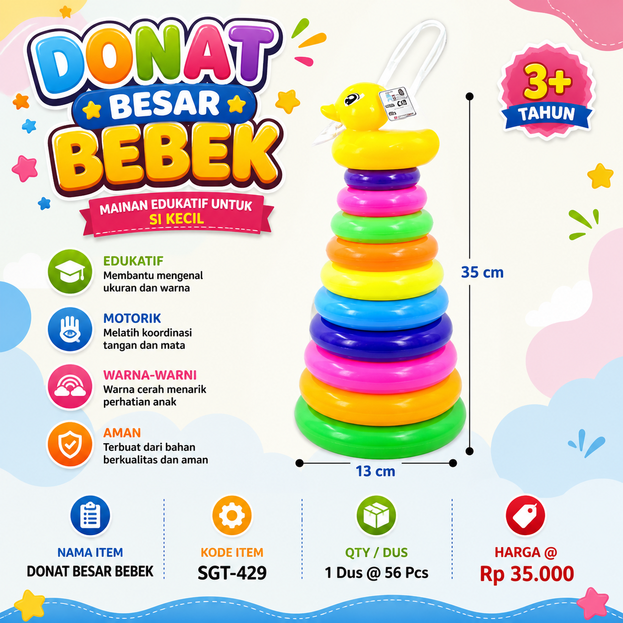 Donat Besar Bebek SGT-429