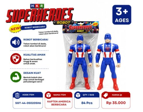 Kapten Amerika Berbicara SGT-44-05020SH6