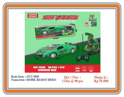 Mobil Remot Hero (OCT 5038)