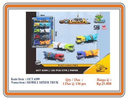 Mobil Mixer Truk (OCT 6399)