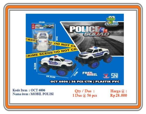 Mobil Polisi Offroad (OCT 6806)