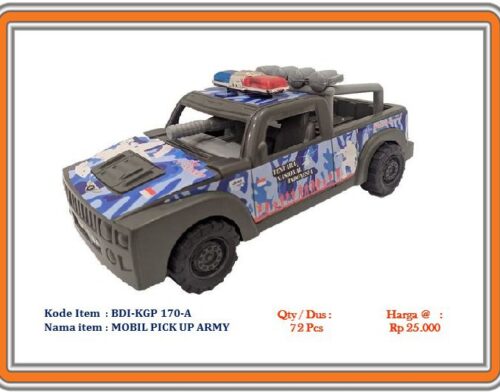 Mobil Pick Up Army (BDI-KGP170-A)