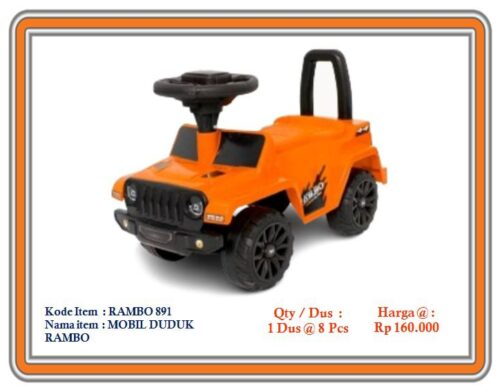 Mobil Duduk Rambo (RAMBO 891)