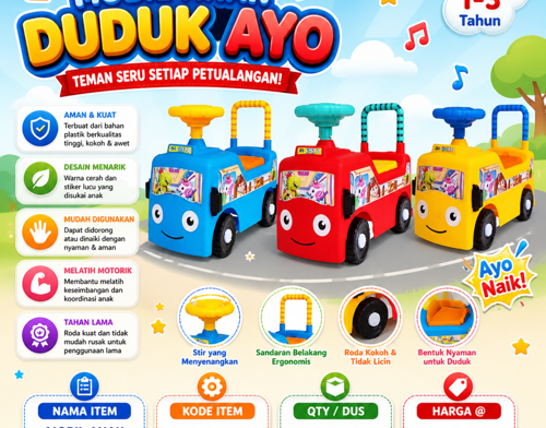 Mobil Anak Duduk Ayo (SHP-570)